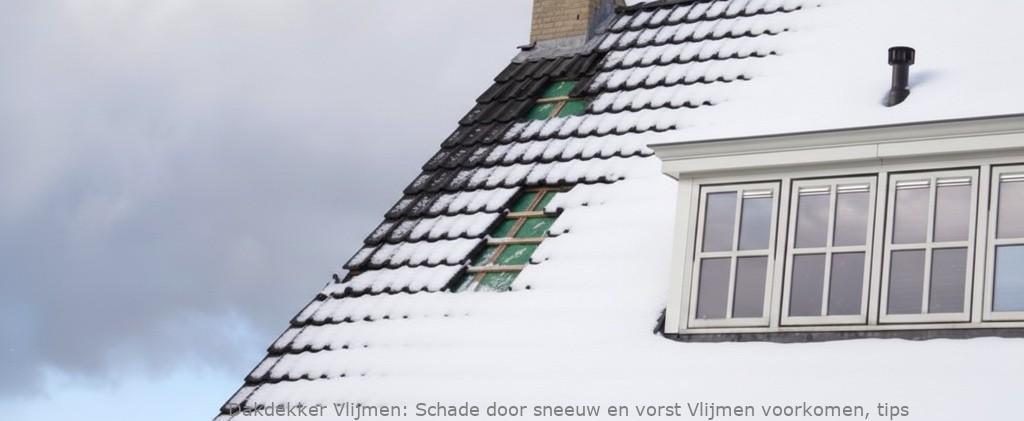 Schade Door Sneeuw En Vorst Vlijmen